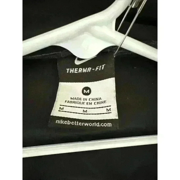 Nike Lebron James Dri Fit Zip-Up Therma Fit Black Jacket Boys medium - Picture 5 of 6